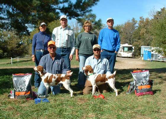 Brittany Ruffwood's Algonquin Indigo, FD winning Ed Powell Memorial